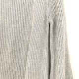 LOFT Grey Rolled Sleeve Sweater- Size L