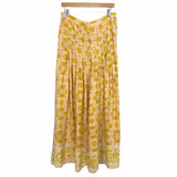 Free People Printed Wide Leg Palazzo Pants NWT- Size L