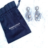 Baublebar Pearl and Rhinestone Floral Drop Earrings