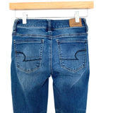American Eagle Ne(x)t Level Stretch X Distressed Jegging Crop Jeans- Size 0 Short (Inseam 23”)