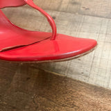 Prada Red Heel Sandals- Size 38.5 (US 8.5) see notes