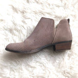 BP Suede Perforated Booties- Size 8 (see notes)