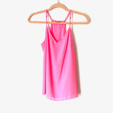 Lilly Pulitzer Neon Pink Racerback Tank Top- Size S (see notes)