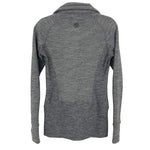 Lululemon Heathered Grey Fleece Lined Jacket- Size 4