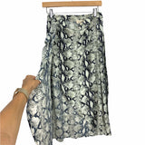 Ee:some Snakeskin Print Wrap Skirt NWT- Size S