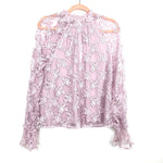 Free The Roses Lilac Lace Top NWT- Size M