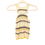 Line and Dot Open Knit Sweater Tank - Size S (we have matching skirt, see notes)