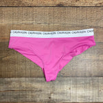 Calvin Klein Pink Bikini Bottoms- Size M (we have matching top)