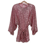 Mustard Seed Pink Sequin Twinkle and Sparkle Dress- Size S (Sold Out Online!)