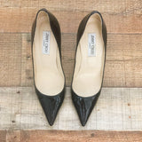 Jimmy Choo Black Pumps- Size 10 (see notes)