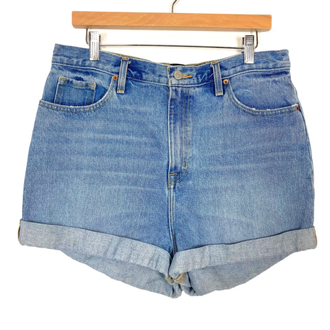 BDG Mom High Rise Cuffed Jean Shorts- Size 32