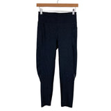 Sweaty Betty Black Metallic The Zero Gravity 7/8 Leggings- Size S (Inseam 24")
