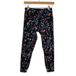 Sweaty Betty Power Black Printed 7/8 Leggings- Size S (Inseam 24")