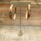 Gold Large Hoop Earrings