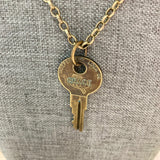 Jennifer Montana Grace Key Pendant Necklace