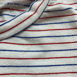 Busy Bees White/Red/Blue Striped Tee- Size 2 (see notes)