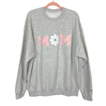 NK Light Heather Gray MOM Sweatshirt- Size XL