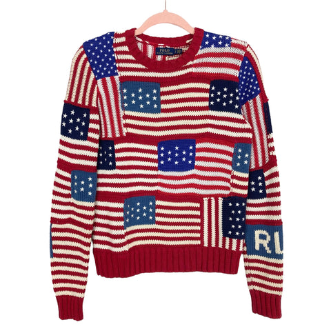 Polo Ralph Lauren Stars and Stripes Sweater- Size S