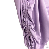 Shein Lilac Ribbed Knit Ruched Sides Mini Dress- Size S (see notes, sold out online)
