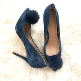 Charles by Charles David Suede Pom Pump (Brand New)- Size 10