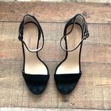 Imagine Vince Camuto Black Open Toe Stilettos- Size 7