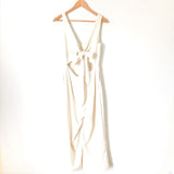 Mod Ref Cream Jumpsuit with Tie Back- Size S