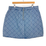 Eloquii Quilted Denim Skirt- Size 14 (sold out online)