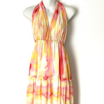 L'ATISTE Pink and Orange Ombre Dress NWT- Size M