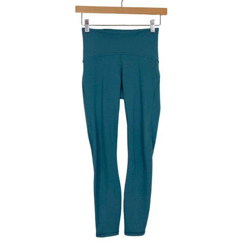 Lululemon Sage Mesh Detail Leggings- Size 4 (Inseam 26")
