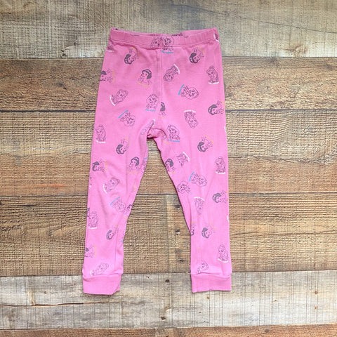 Zara Kids Disney Princess Pink Pajama Pants- Size 5-6