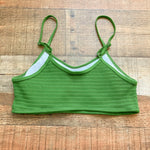 Cupshe Dark Green Bikini Set- Size L (sold as set)