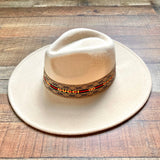 No Brand Beige Logo Wool Hat
