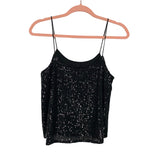 Endless Rose Black Sequins Cami NWT- Size XS