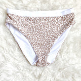 Gianni Bini Leopard Bikini Bottoms- Size M (BOTTOMS ONLY)