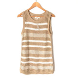 Lou&Grey for Loft Open Knit Sweater Tank NWT- Size XS