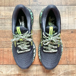 Brooks Clycern 19 Black/Animal Print Sneakers- Size 8 (LIKE NEW CONDITION)
