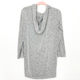 Aerie Heathered Grey Hooded Top - Size XS