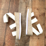 Dolce Vita White Platform Sandal- Size 7.5