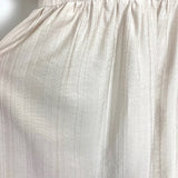 Aeom Tan Button Up Collared Babydoll Dress- Size S