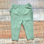 Old Navy Olive Ruffle Butt Pants- Size 6-12M