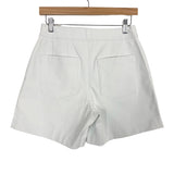SPANX White 6" Shorts NWT- Size S