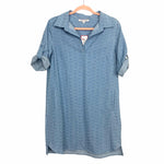 Joy Joy Light Denim Shirt Dress NWT- Size S
