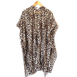 Sole Society Leopard Lightweight Kimono- Size ~S