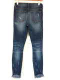 Cello Denim Distressed Fringe Jeans- Size 3 (Inseam 27”)