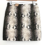 Vestique Snakeskin Faux Leather Skirt NWT- Size M