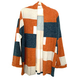 143 Story By Line Up Colorblock Cardigan- Size S