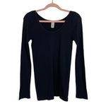 Nikibiki Black Long Sleeve Top- Size O/S (fits like S/M)