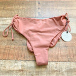 Tularosa Ruched Side Tie Bikini Bottoms NWT- Size M (Bottoms Only)