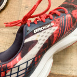 Brooks Launch 3 Red/White/Black Running Shoes- Size 8 (GREAT CONDITION)