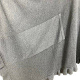 SHUG by Adrianna Papell Cotton/Cashmere/Wool Metallic Shug with Tunnel Sleeves NWT- Size XS/S